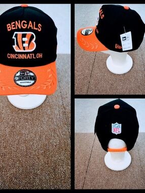 CINCINNATI BENGALS NFL FOOTBALL SNAPBACK HAT.